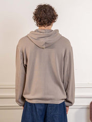 ANOTHER ZIP HOODIE 1.0, KHAKI