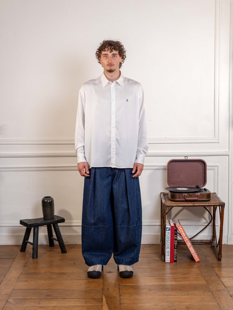 OVERSIZED SHIRT É - WHITE