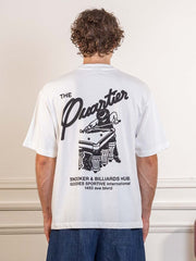 Snooker White Tee