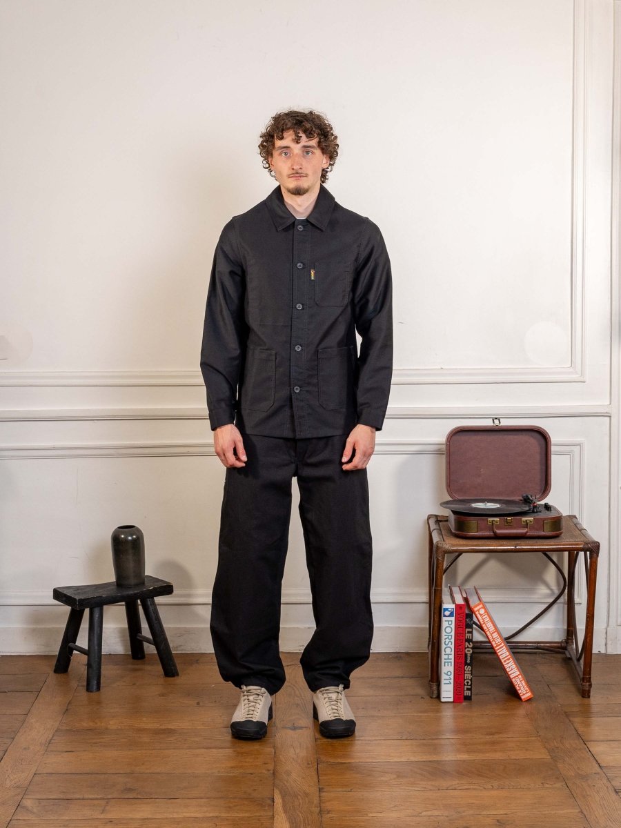 Moleskin Work Jacket - Black
