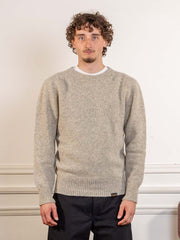 Crew Neck Sweater - Ecru