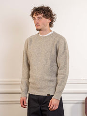 Crew Neck Sweater - Ecru