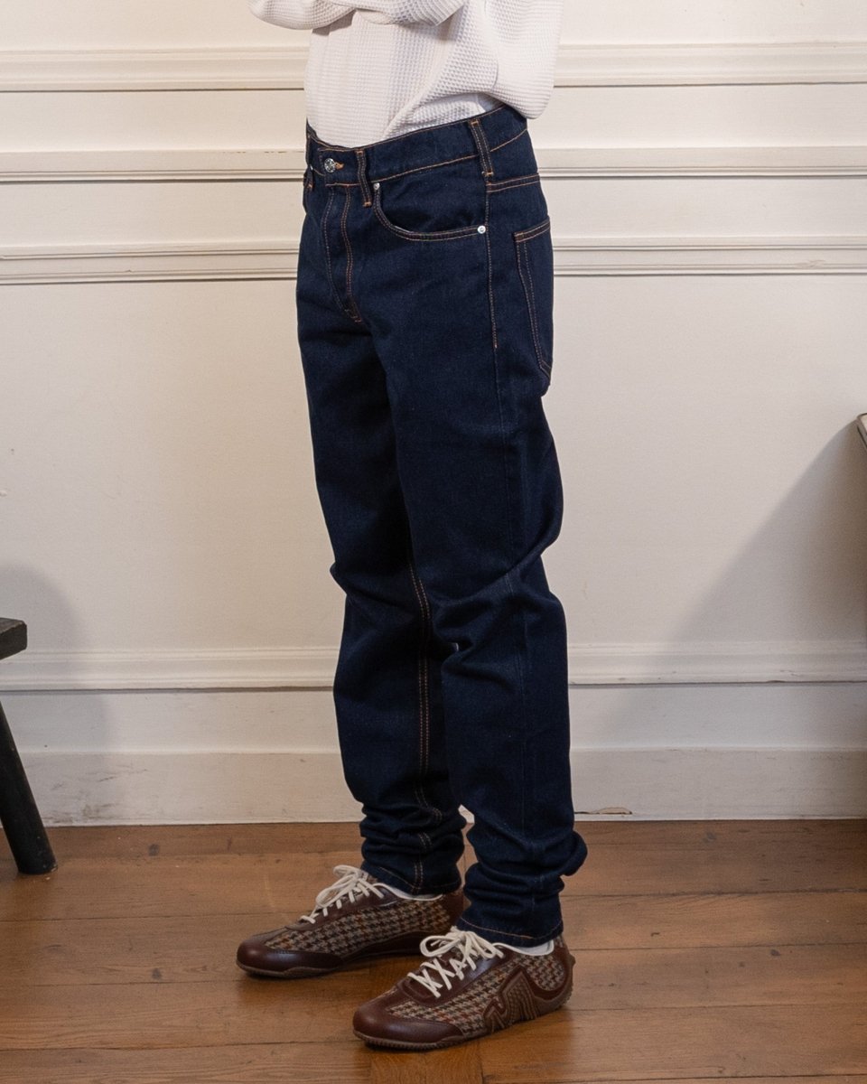 Jeans DN.30 Coupe Droite Ajustée - Bleu Un Lavage