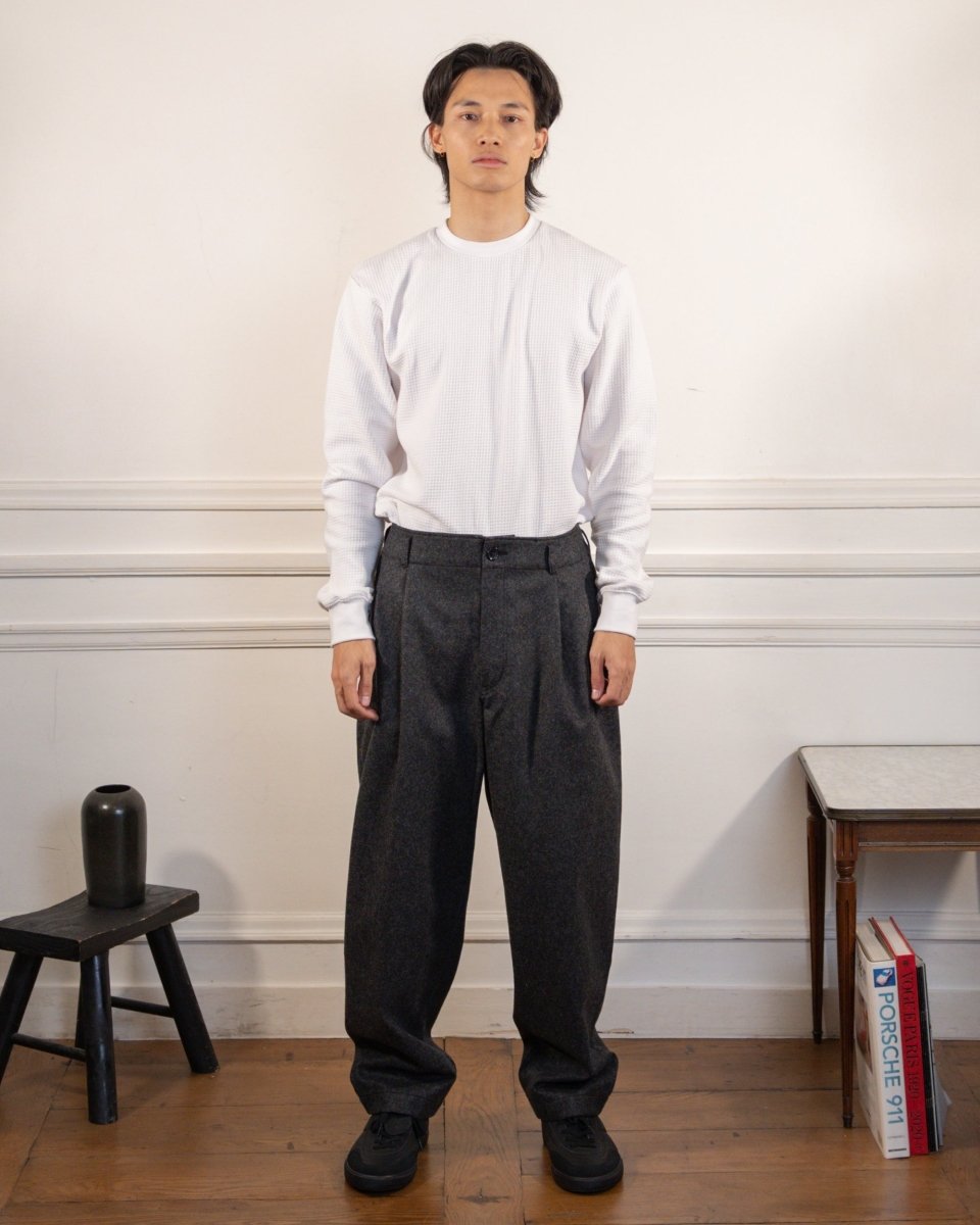 MENS PANTS WOVEN - GREY