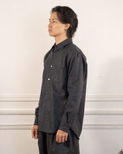 MENS SHIRT WOVEN - GREY