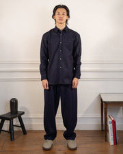MENS SHIRT WOVEN - NAVY