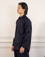 MENS SHIRT WOVEN - NAVY