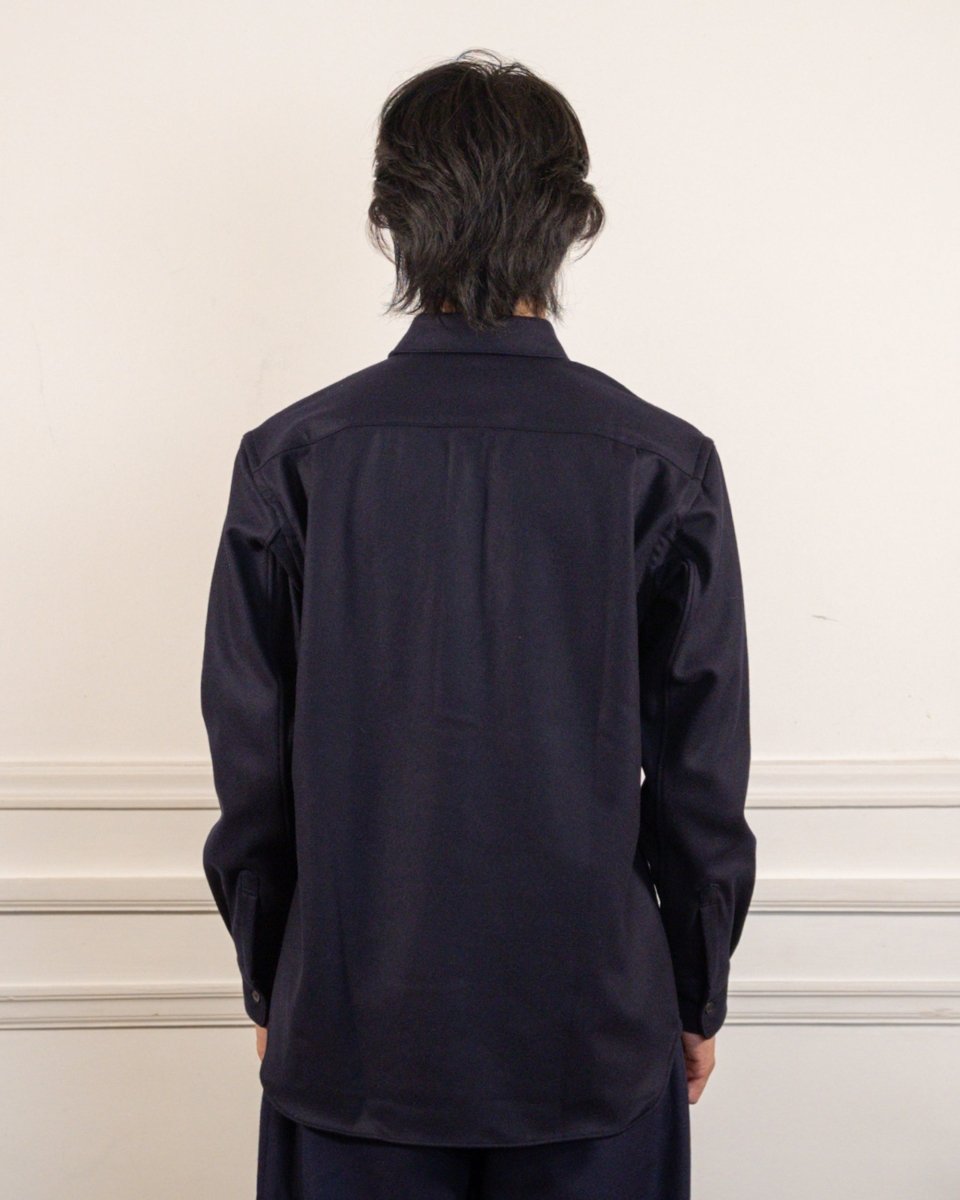 MENS SHIRT WOVEN - NAVY