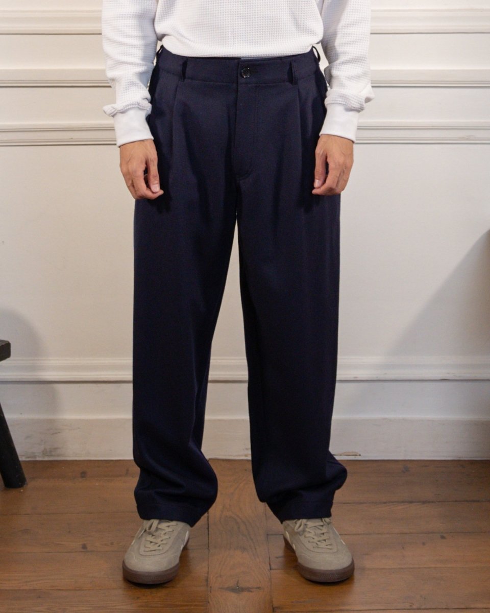 MENS PANTS WOVEN - NAVY