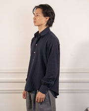 NAVY NORMAL SHIRT