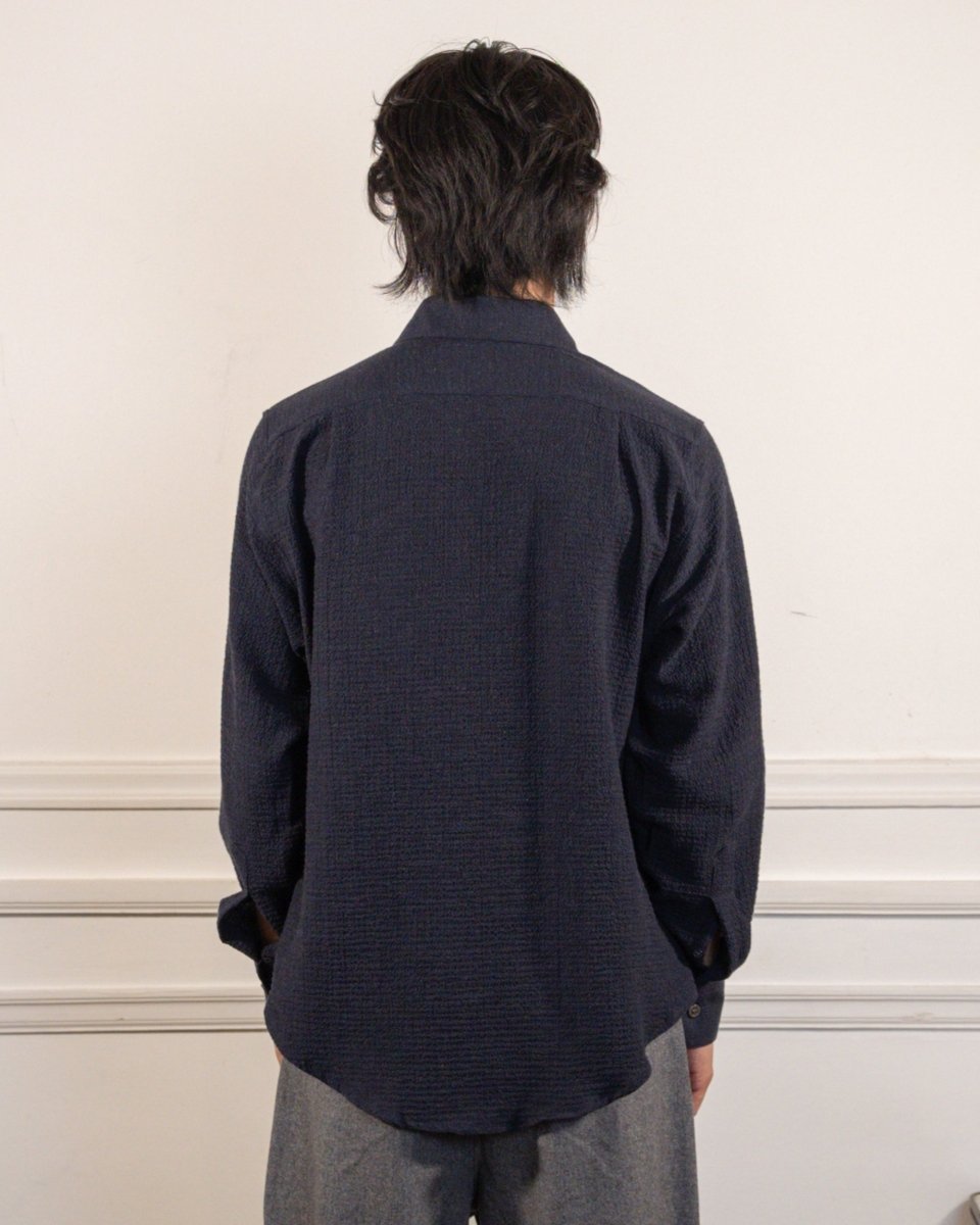 NAVY NORMAL SHIRT