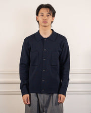 Milano Knit Shirt - Navy