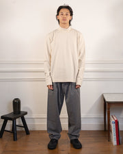 Nest Mock Neck T-shirt - Off-White