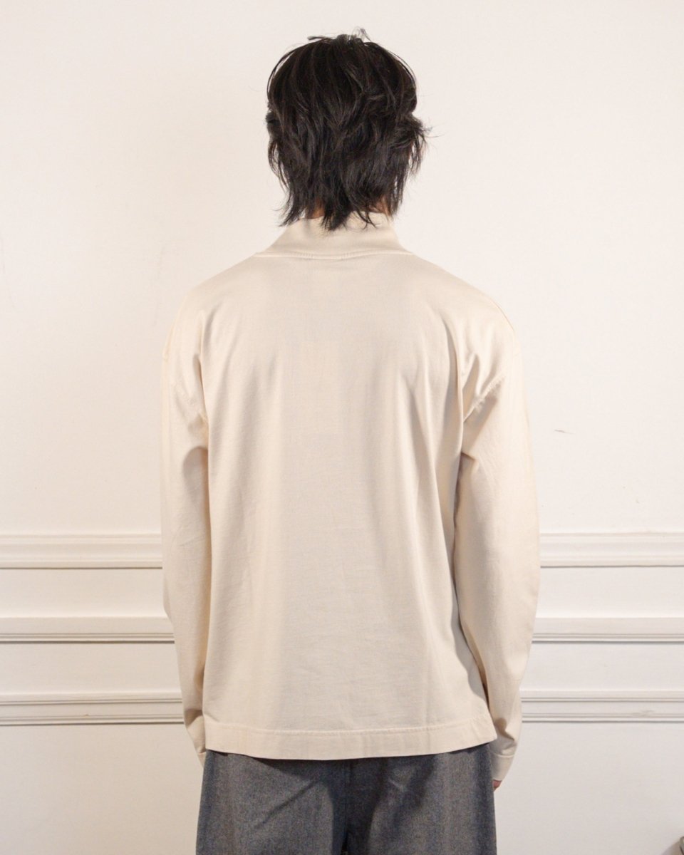 Nest Mock Neck T-shirt - Off-White