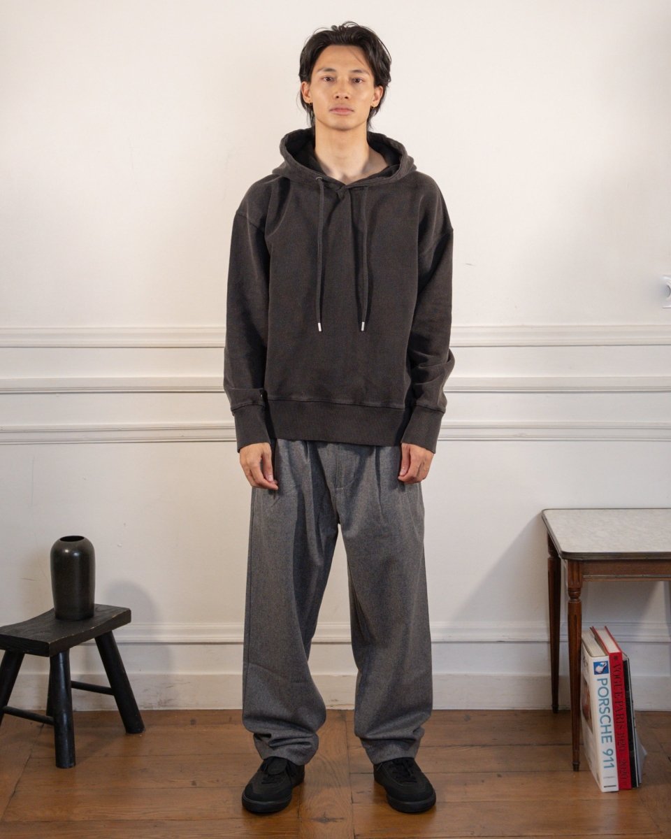 Hoodie Sweater - Faded Black