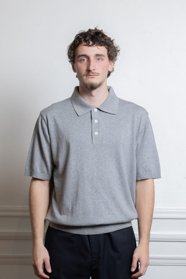 ANOTHER POLO SHIRT 3.0, LIGHT GREY MELANGE