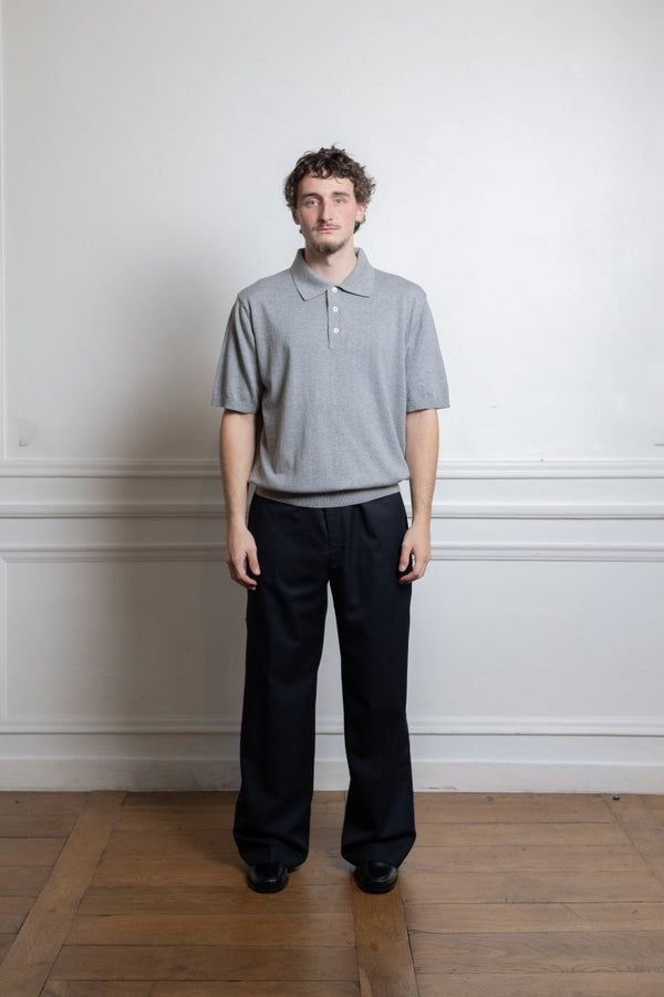 ANOTHER POLO SHIRT 3.0, LIGHT GREY MELANGE