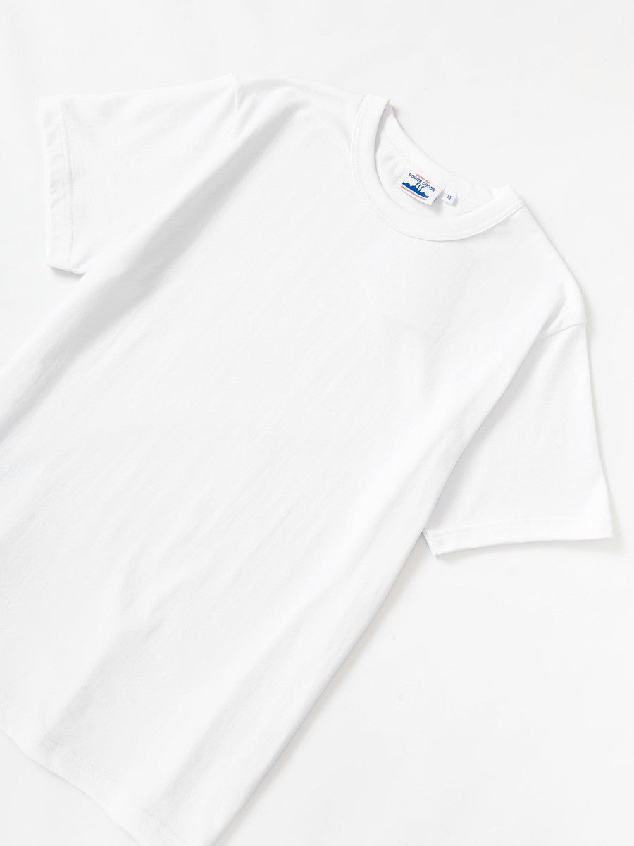 Archive T-Shirt Power Goods white, vue à plat