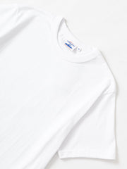 Archive T-Shirt Power Goods white, détail encolure