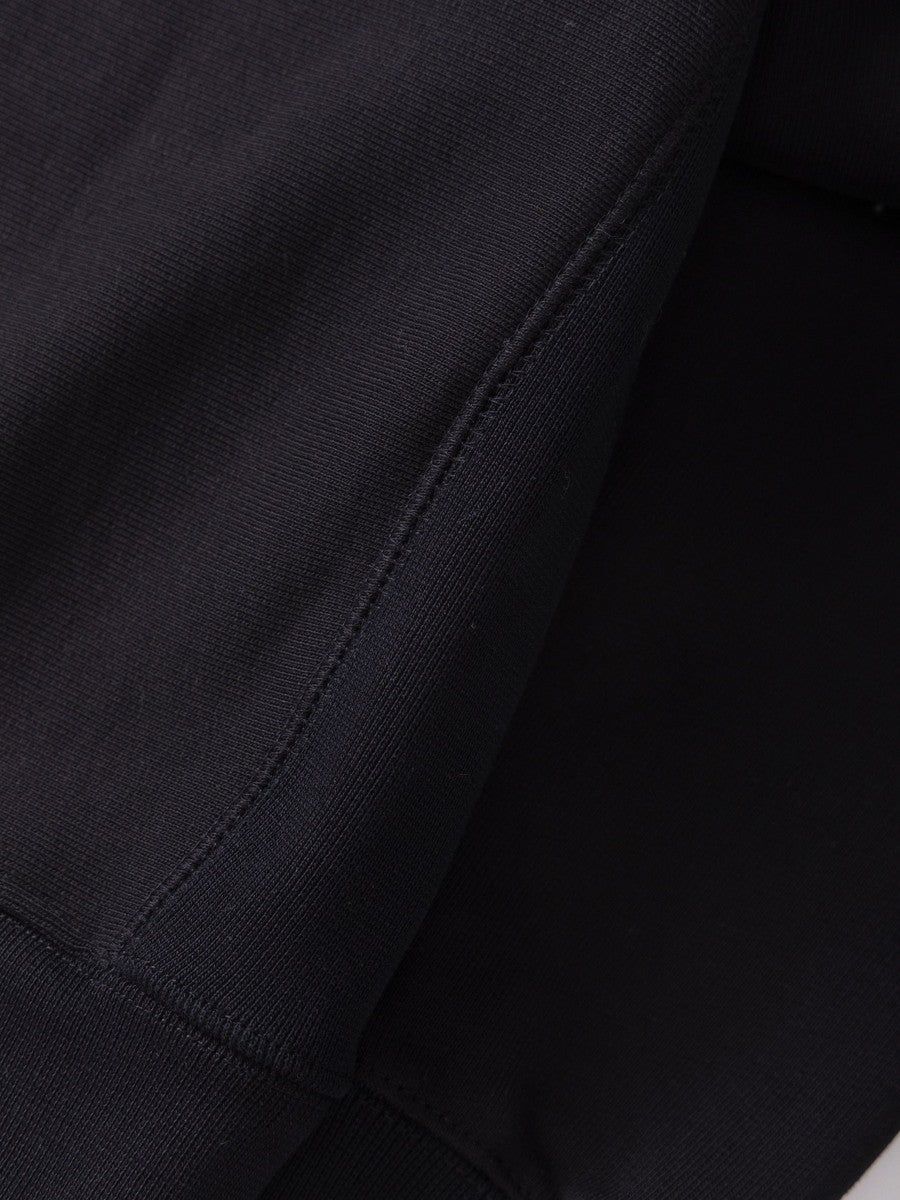 Super Weight Crewneck Power Goods black, détail côtes latérales