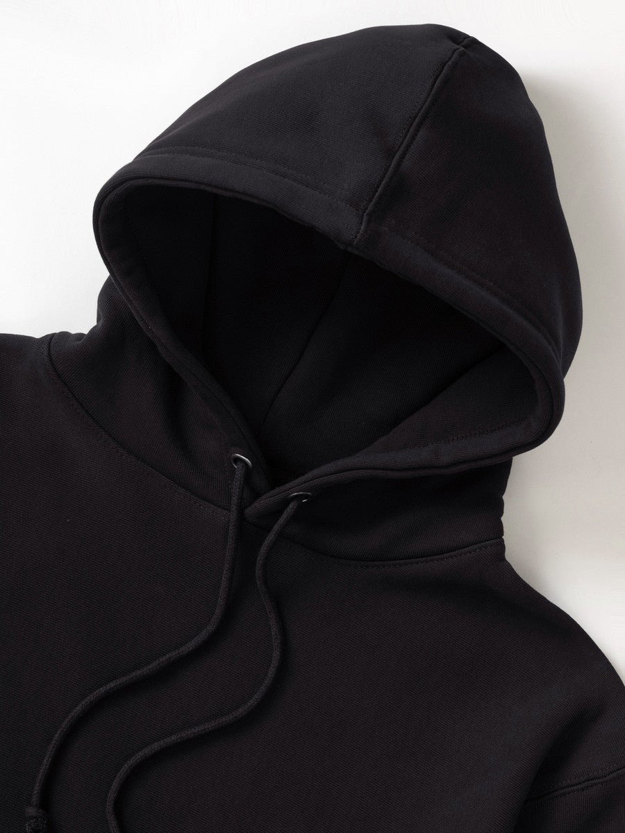 Super Weight Hoodie Power Goods black, détail capuche