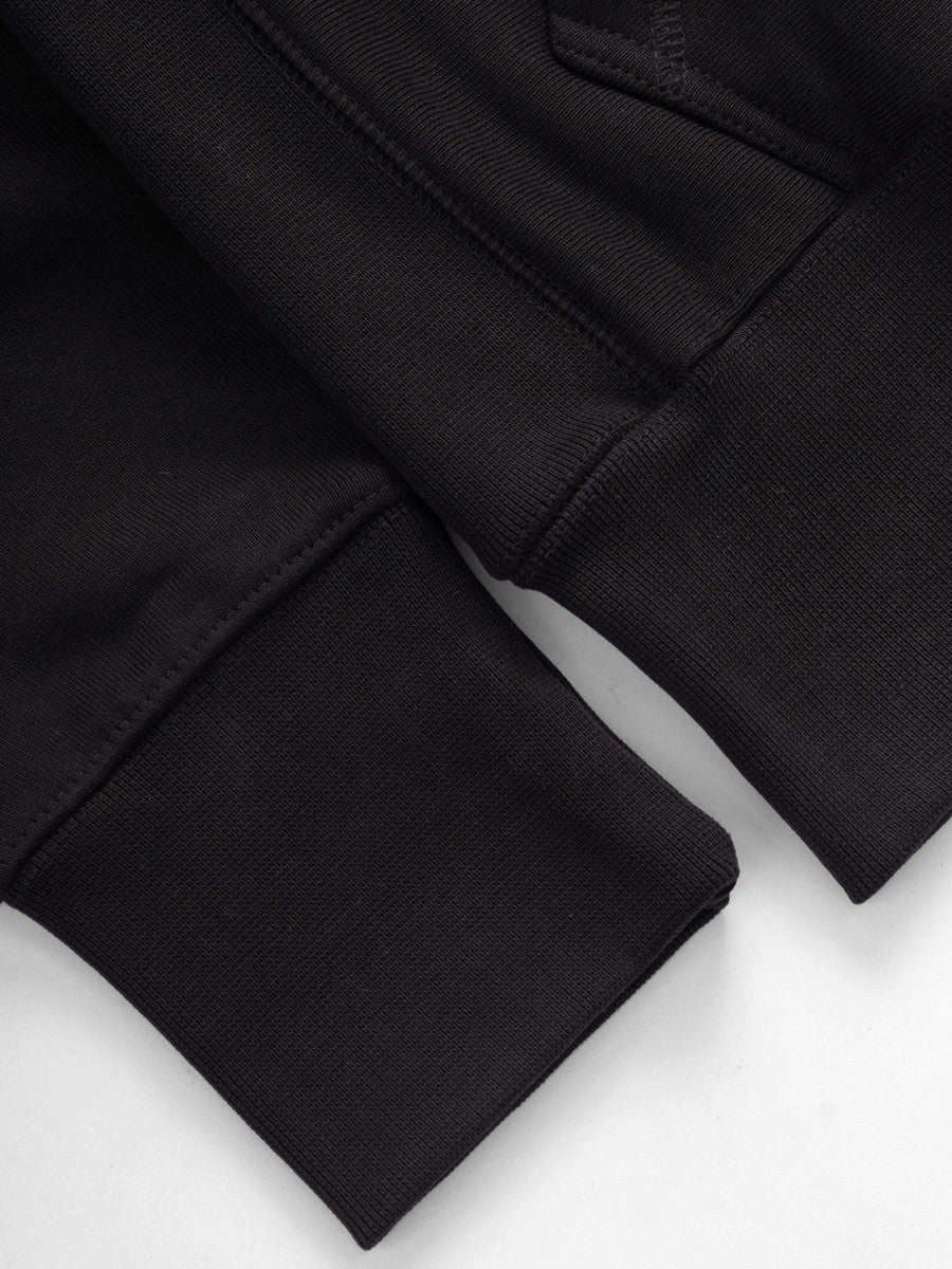 Super Weight Hoodie Power Goods black, détail poignet
