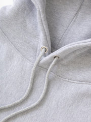 Super Weight Hoodie Power Goods heather grey, détail poignet