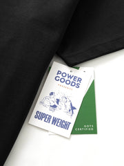 Super Weight T-Shirt Power Goods black, hangtag Super Weight