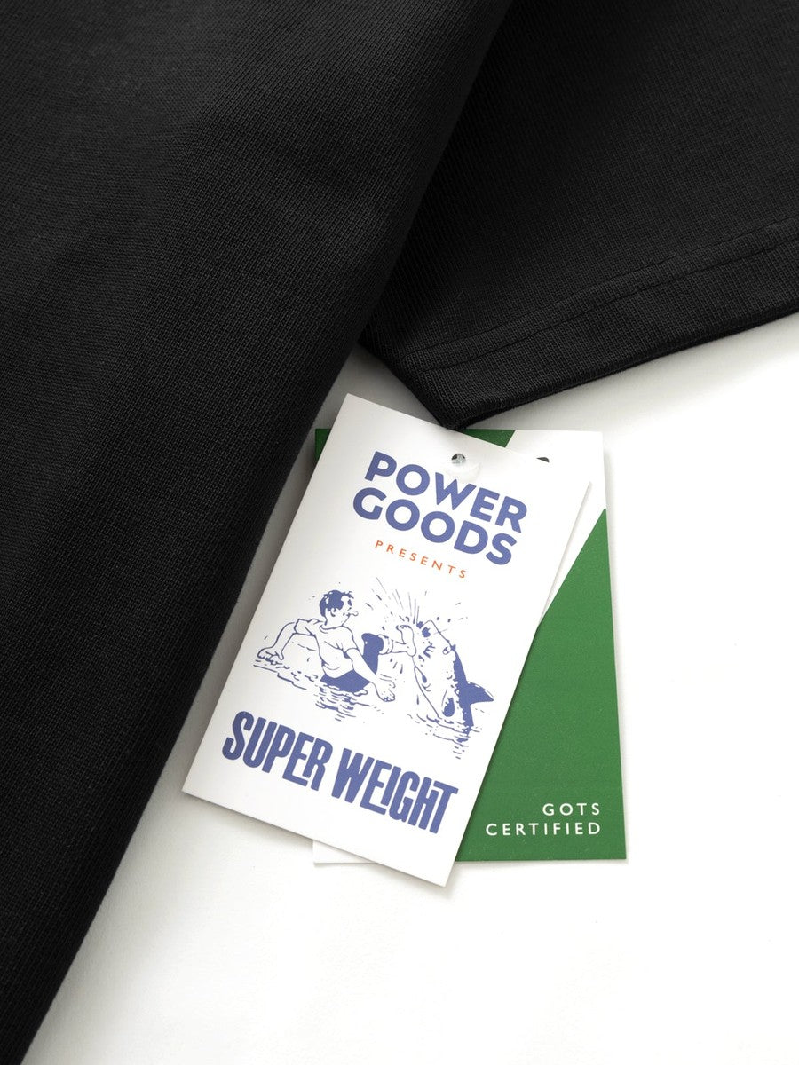 Super Weight T-Shirt Power Goods black, hangtag Super Weight