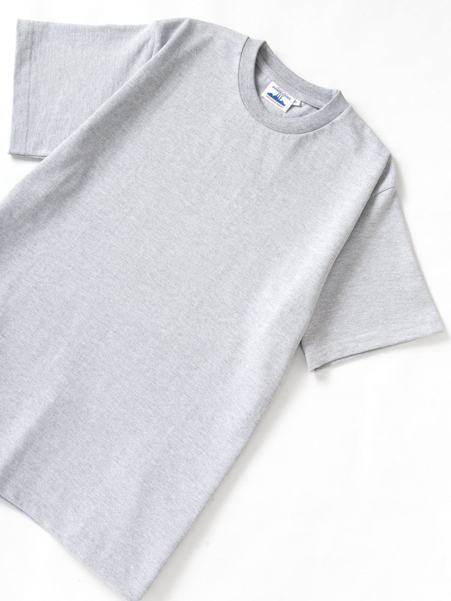 Super Weight T-Shirt Power Goods heather grey, vue à plat