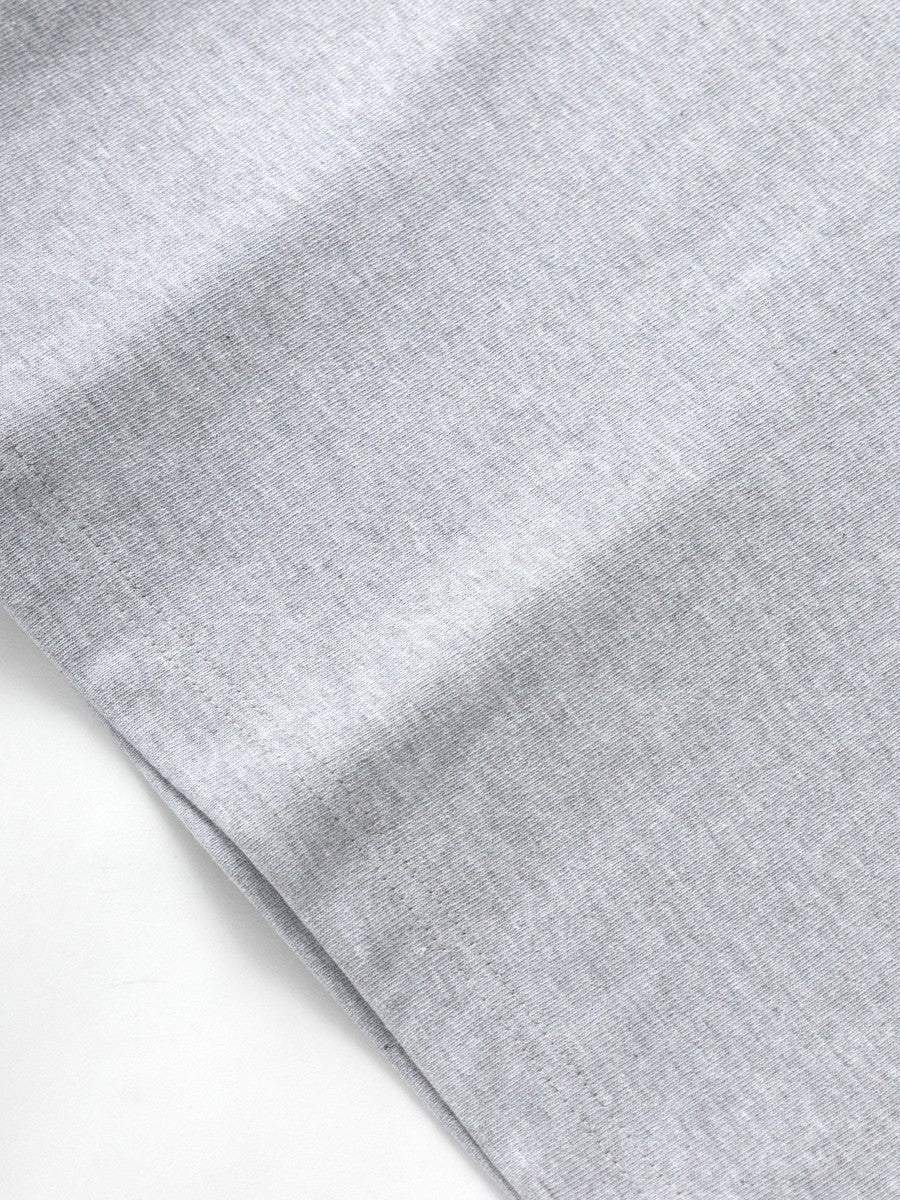 Super Weight T-Shirt Power Goods heather grey, détail matière