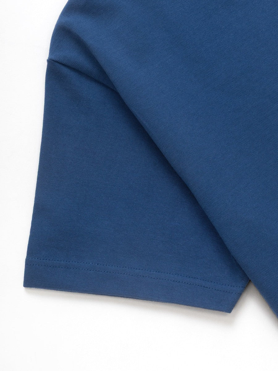 Super Weight T-Shirt Power Goods royal, détail manche