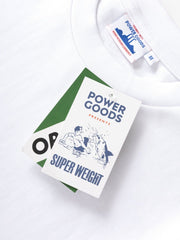 Super Weight T-Shirt Power Goods white, hangtag Super Weight