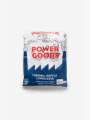 Thermal Waffle Long Sleeve Tee Power Goods white, packaging Power Goods