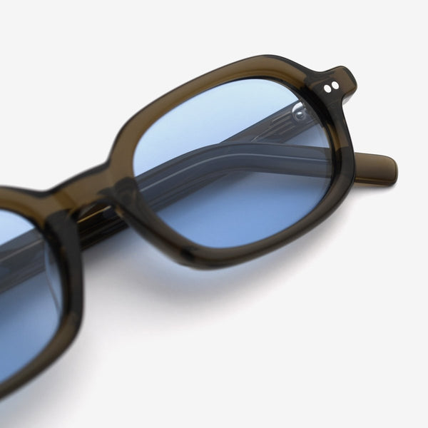 Psyche - Olive Green / Sky Blue