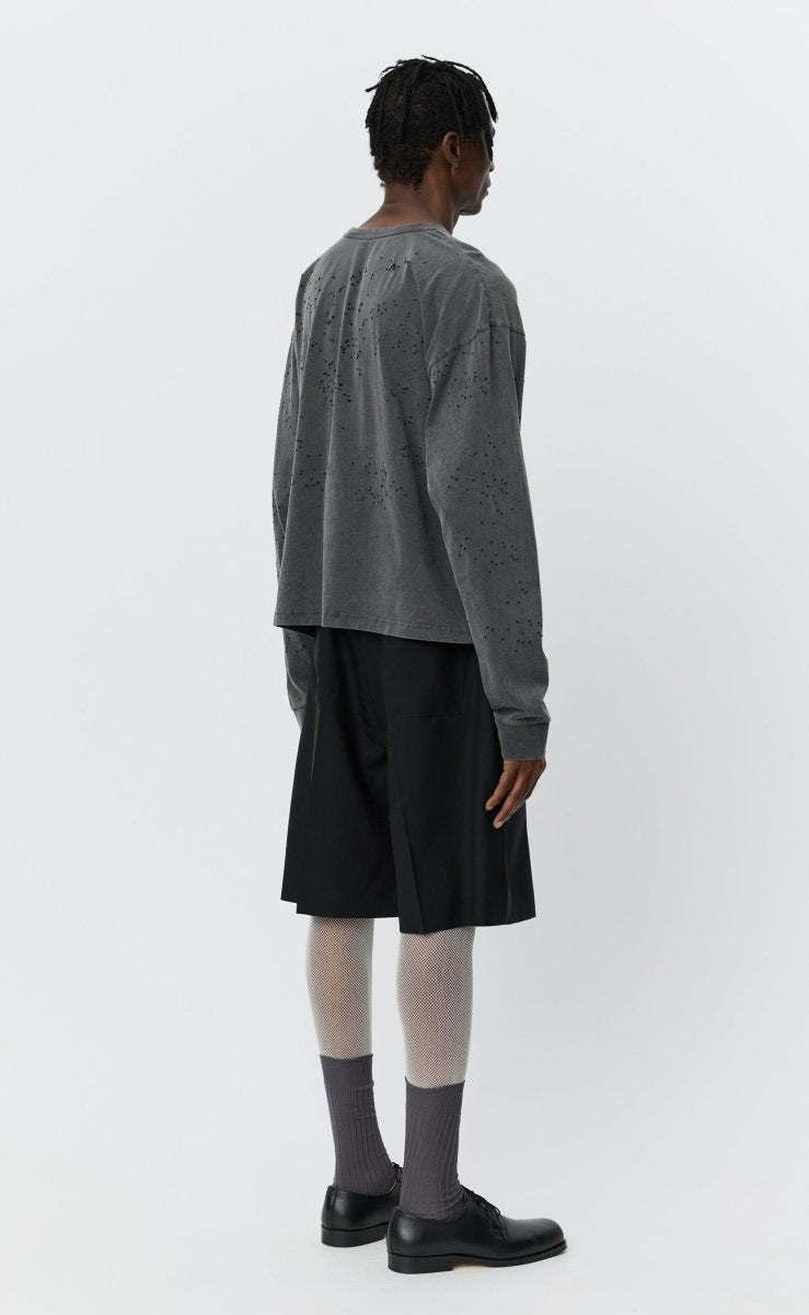 RELAXED LS TEE - Fault and Fracture MFPEN - détail de coupe et matière — photo 3