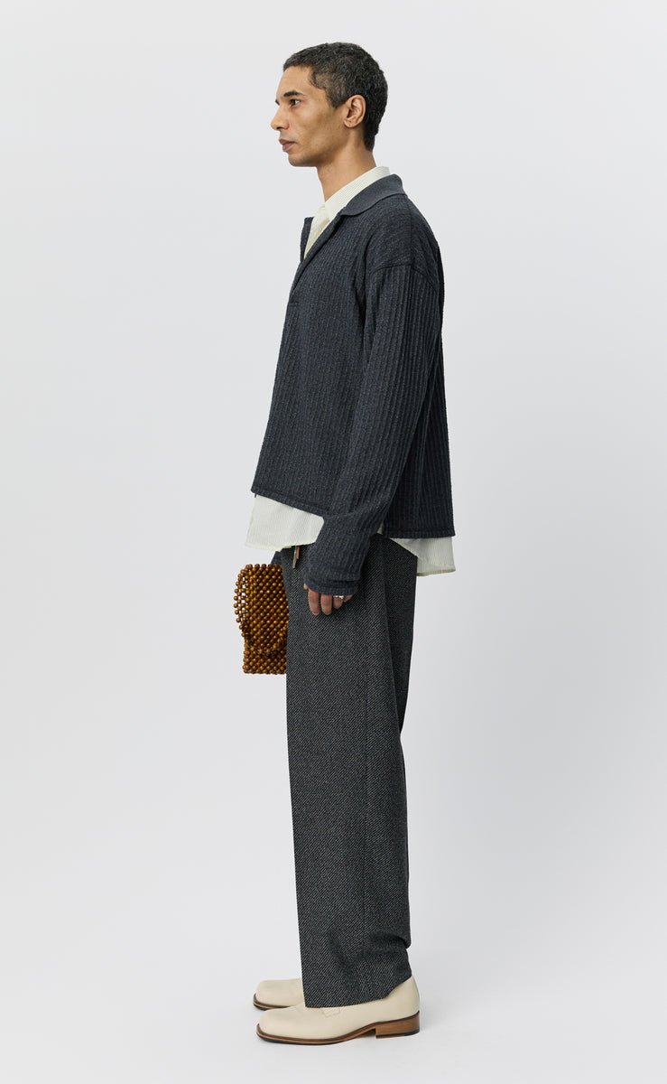 mfpen Rolodex Polo - Grey Bouclé Rib - Aura Store - vue 2
