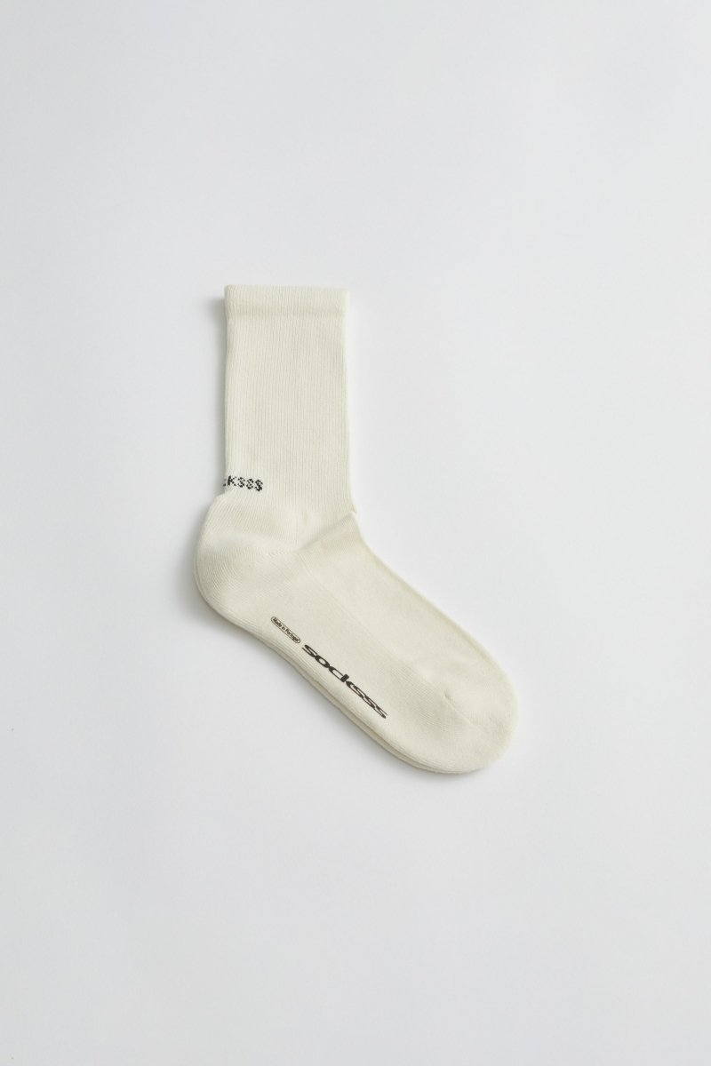 Snow White - Blanc SOCKSSS - vue de face