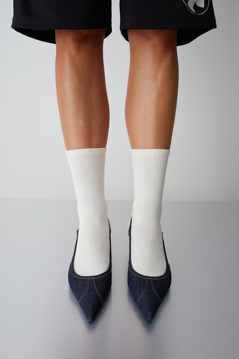 Snow White - Blanc SOCKSSS - vue de détail
