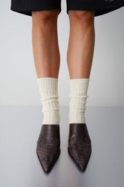 Avorio - Blanc crème SOCKSSS - vue de détail