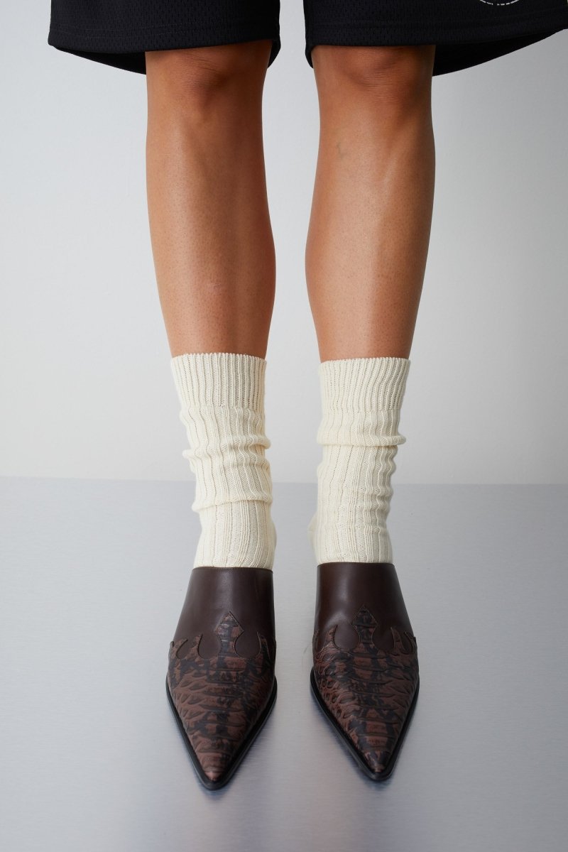 Avorio - Blanc crème SOCKSSS - vue de détail