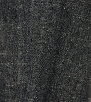 SELVAGE DENIM PANTS - Black NANAMICA - gros plan sur le tissage du denim selvedge noir