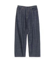 SELVAGE DENIM PANTS - Indigo NANAMICA - packshot de face