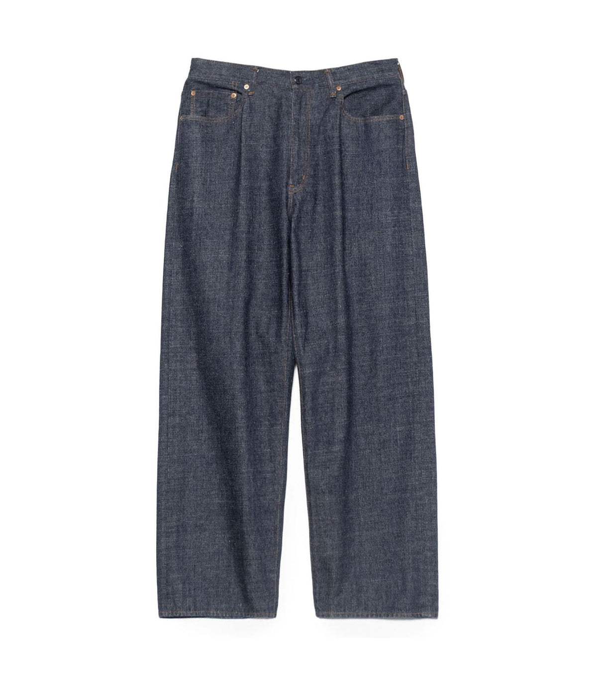 SELVAGE DENIM PANTS - Indigo NANAMICA - packshot de face