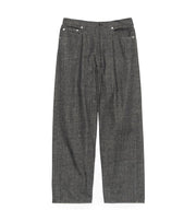 SELVAGE DENIM PANTS - Black NANAMICA - packshot de face