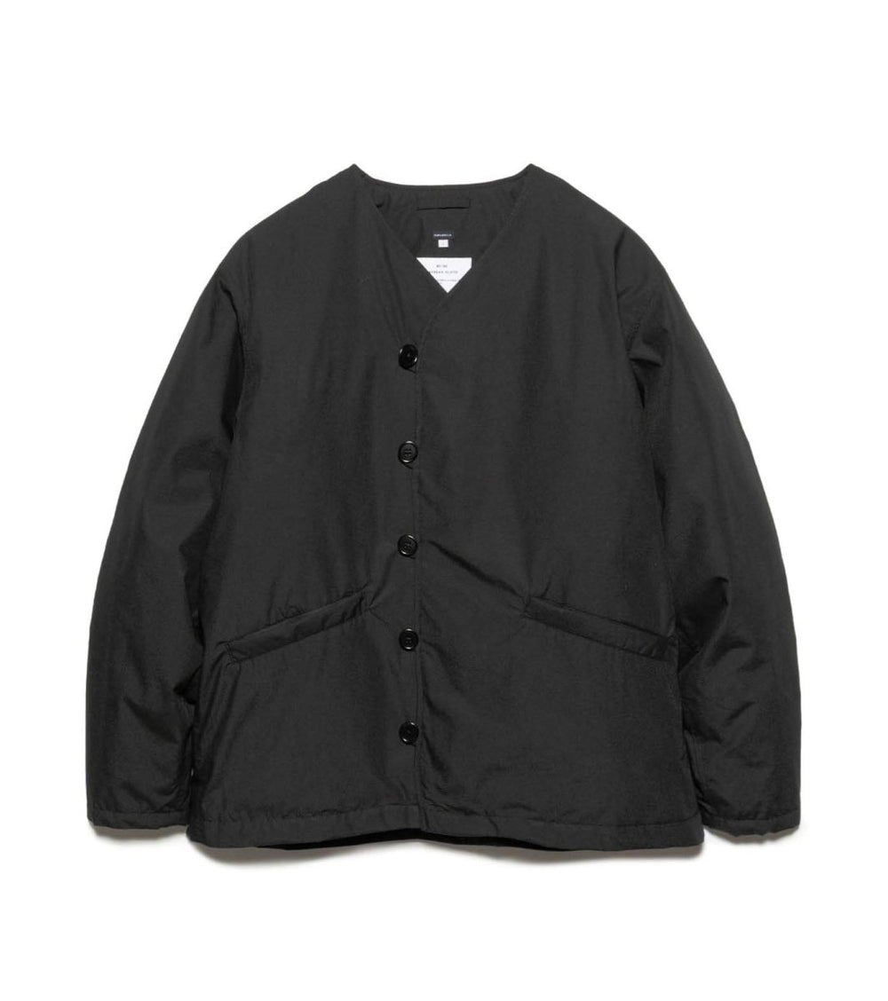 DOWN CARDIGAN - Black NANAMICA - packshot de face
