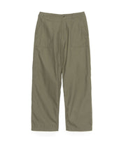 WIDE BAKER PANTS - Khaki NANAMICA - packshot de face