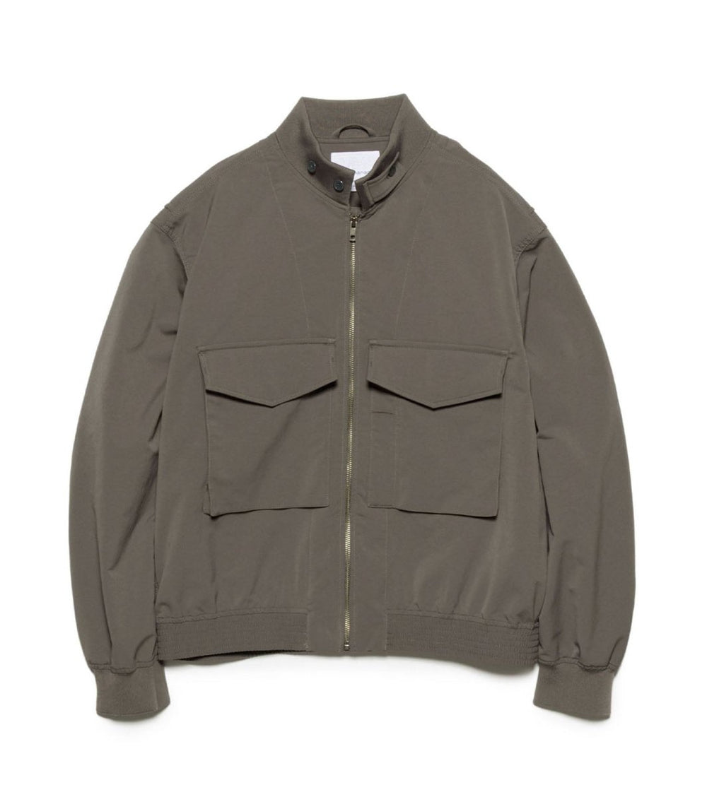 ALPHADRY FIELD JACKET - Charcoal NANAMICA - packshot de face