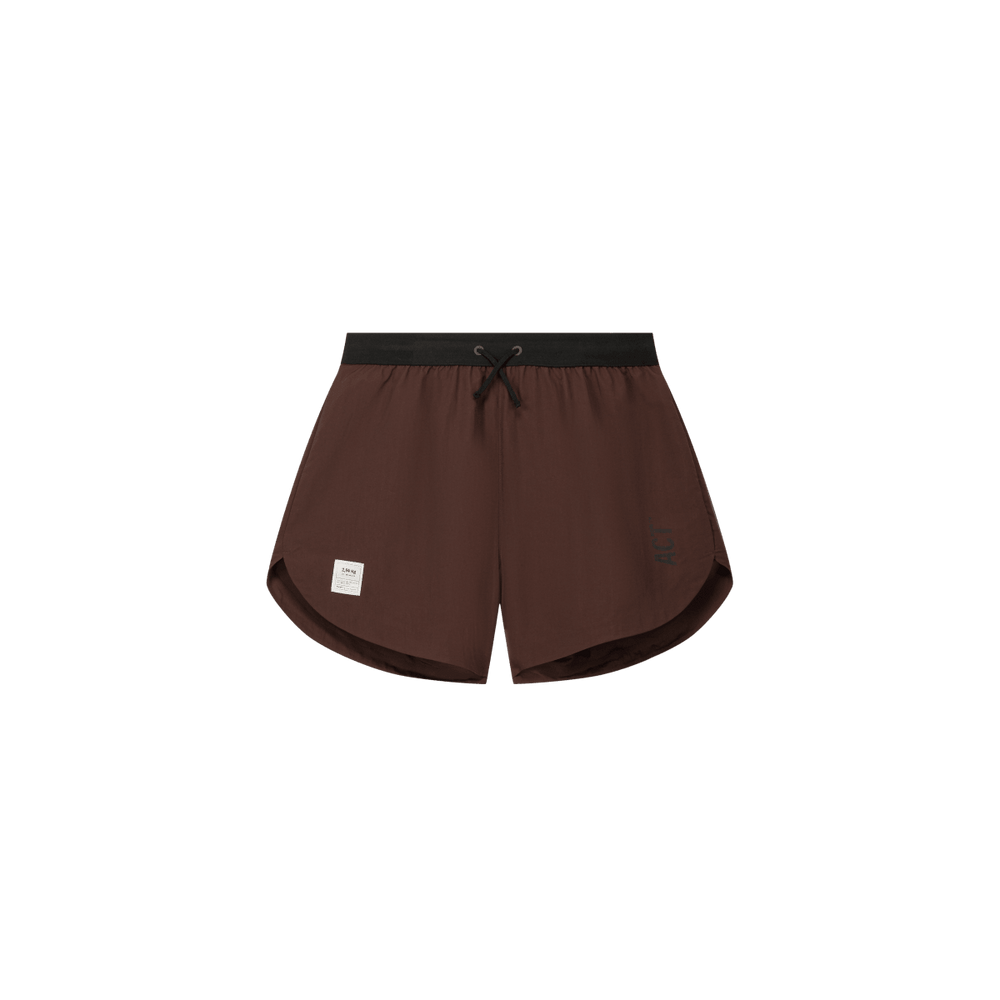 SHELLLIGHT SHORT - Marron ACT RUNNING - vue de face