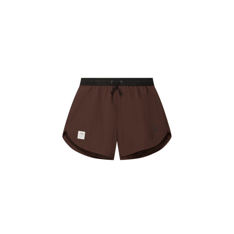 SHELLLIGHT SHORT - Marron ACT RUNNING - vue de face